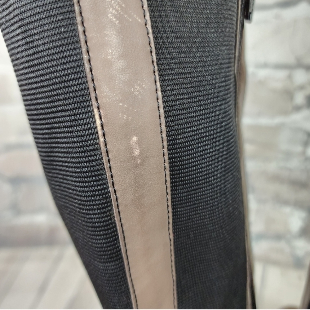 Remonte Leather Riding Boots Taupe Embre Almond Toe Size 38 = 7/7.5 Equestrian - Picture 12 of 16